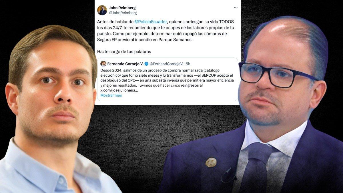 Ministro del Interior y director de Segura EP se enfrentan por cámaras apagadas