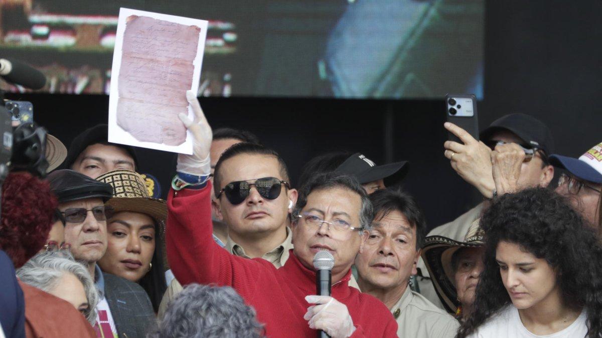 El presidente de Colombia, Gustavo Petro.