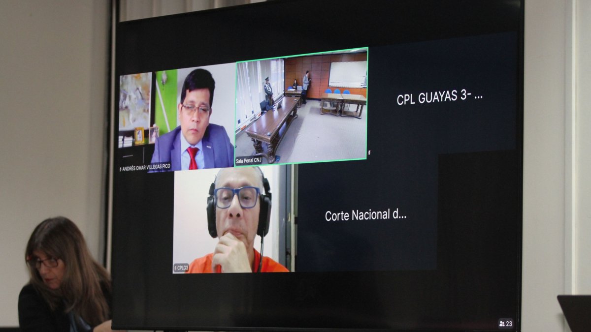 Exfuncionario. Jorge Glas está preso desde 2024 en la cárcel La Roca, donde cumple sus condenas.