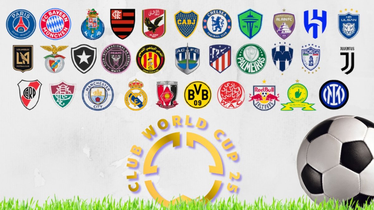 En el Mundial de Clubes 2025 jugarán 32 equipos.