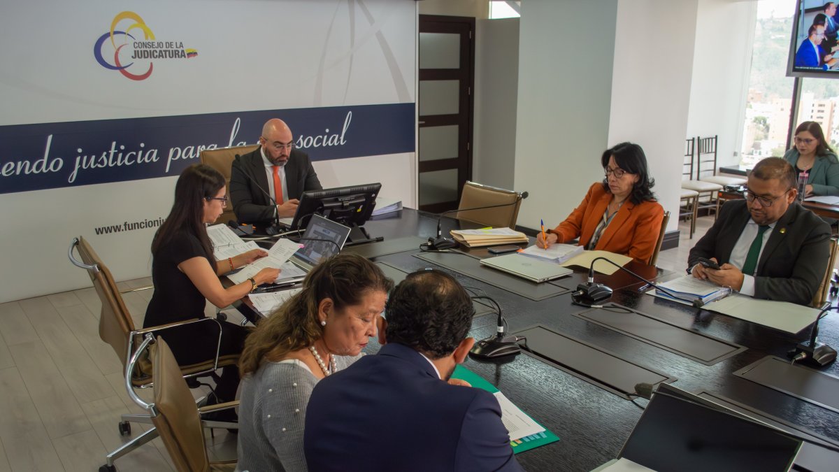 El Consejo de la Judicatura, en un pleno este 12 de junio de 2025, resolvió la suspensión del juez Juan Pablo Pulgarín.