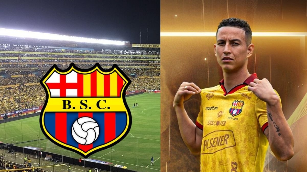 Miguel Parrales jugador de Barcelona SC.