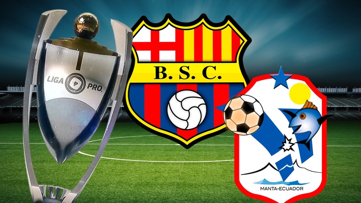Barcelona SC y Manta chocarán en la fecha 16 de la LigaPro 2025.