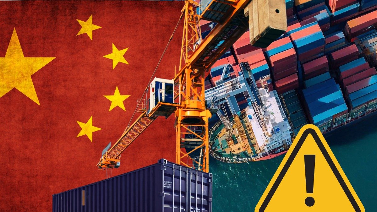 Contenedores se acumulan en puertos chinos por demoras y alta demanda.