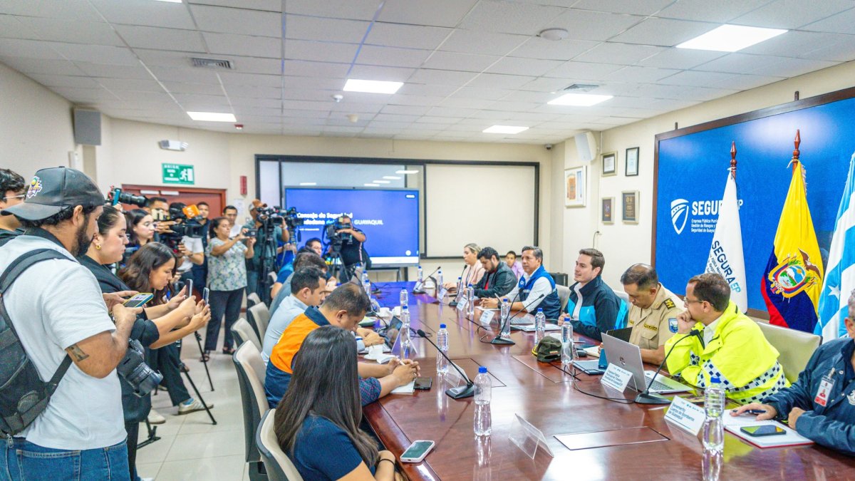 La noche del 12 de junio de 2025 se reunió el Consejo Cantonal de Seguridad de Guayaquil.