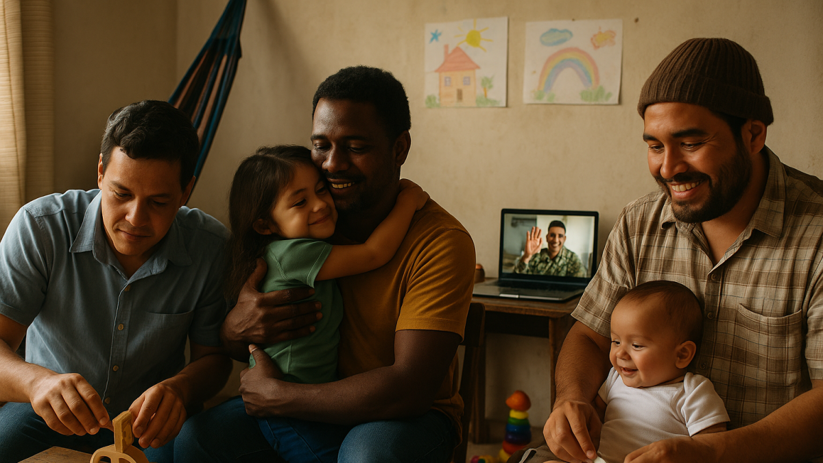 Hay más de 4.2 millones de padres en el Ecuador, desde papás jóvenes hasta de edad avanzada.