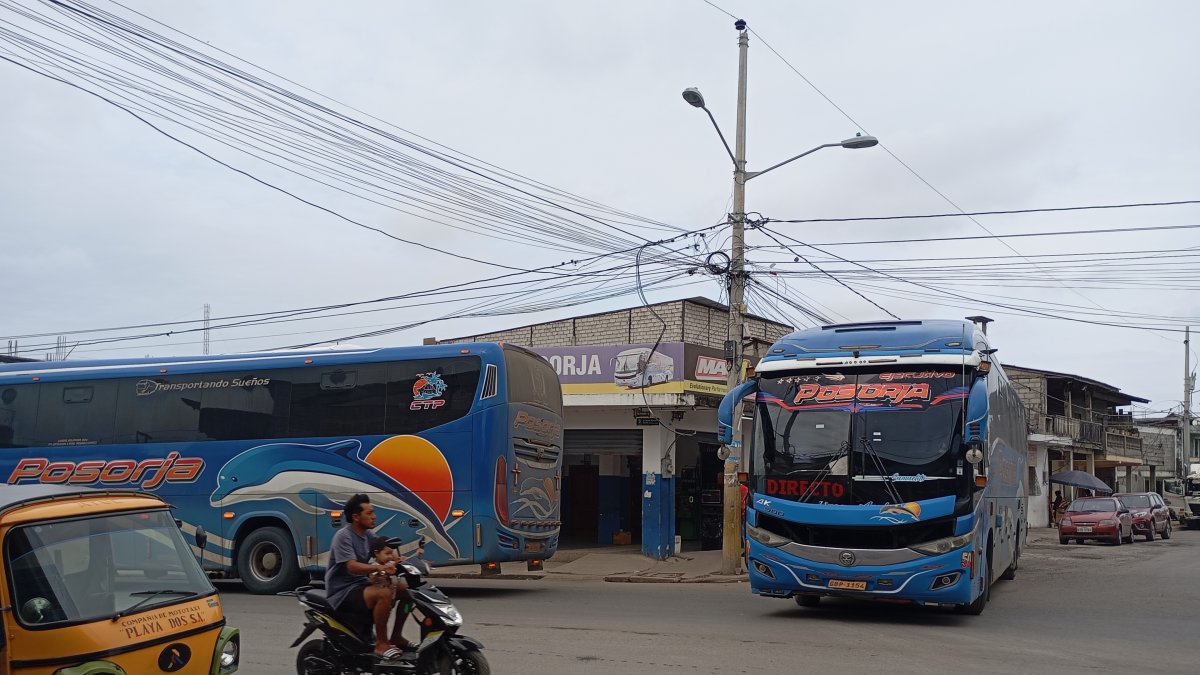 El CRV también realiza revisiones a buses de transporte masivo.