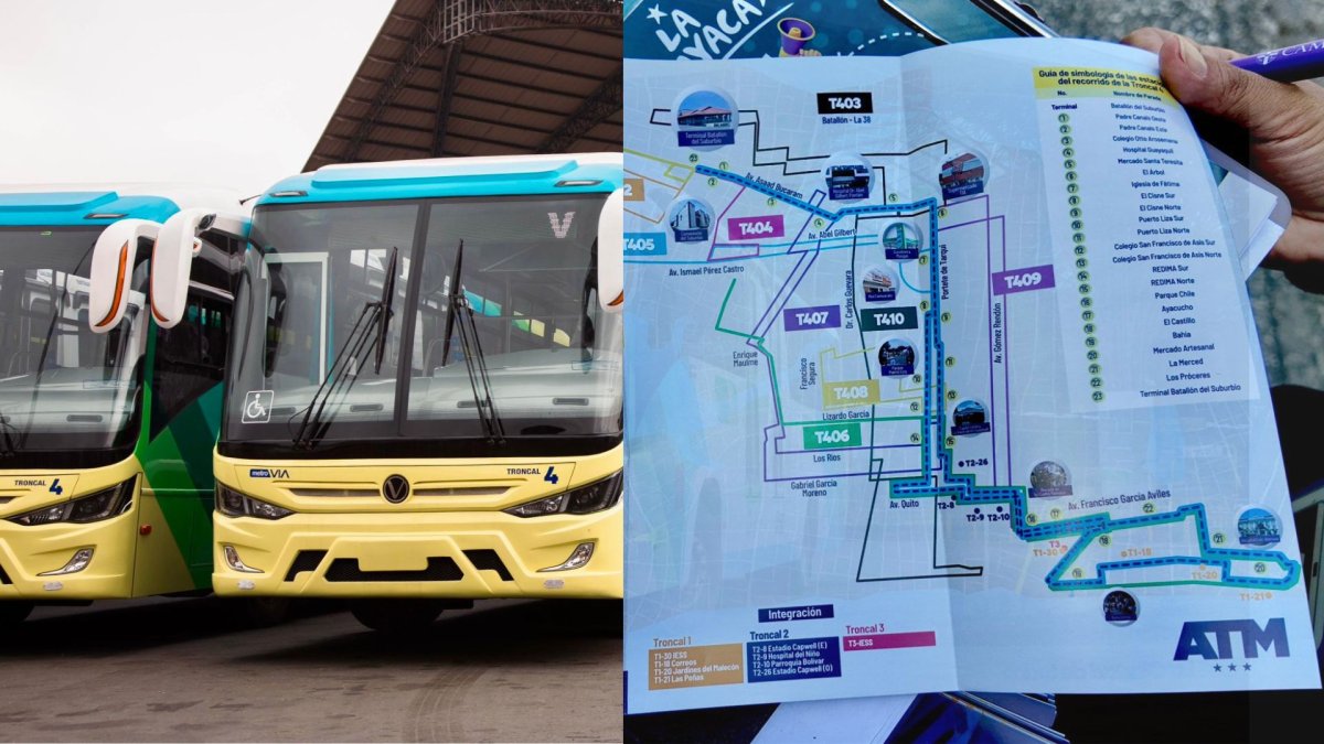 La nueva troncal 4 conectará el Suburbio con el centro de Guayaquil.