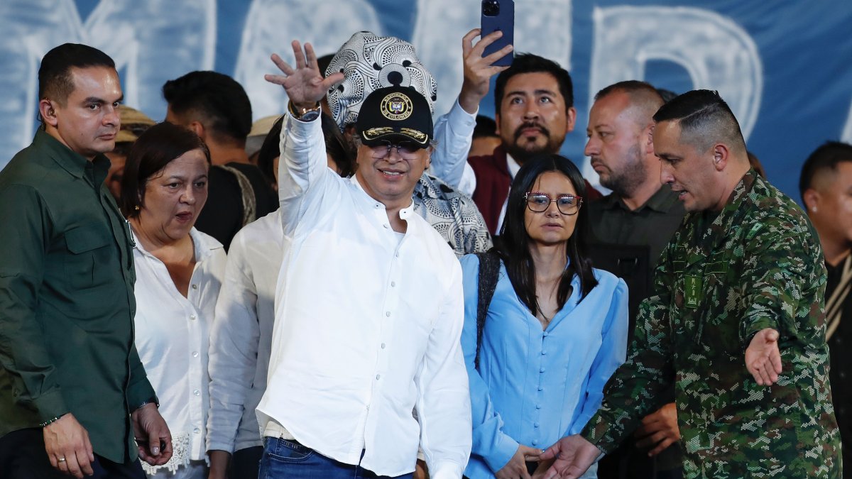 El presidente de Colombia, Gustavo Petro.