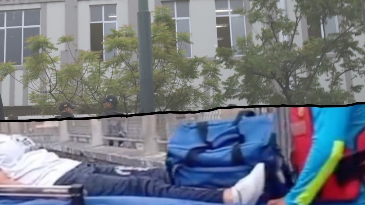 La estudiante fue retirada en camilla del colegio, en el centro-sur de Guayaquil. Las autoridades descartaron que haya sido drogada.