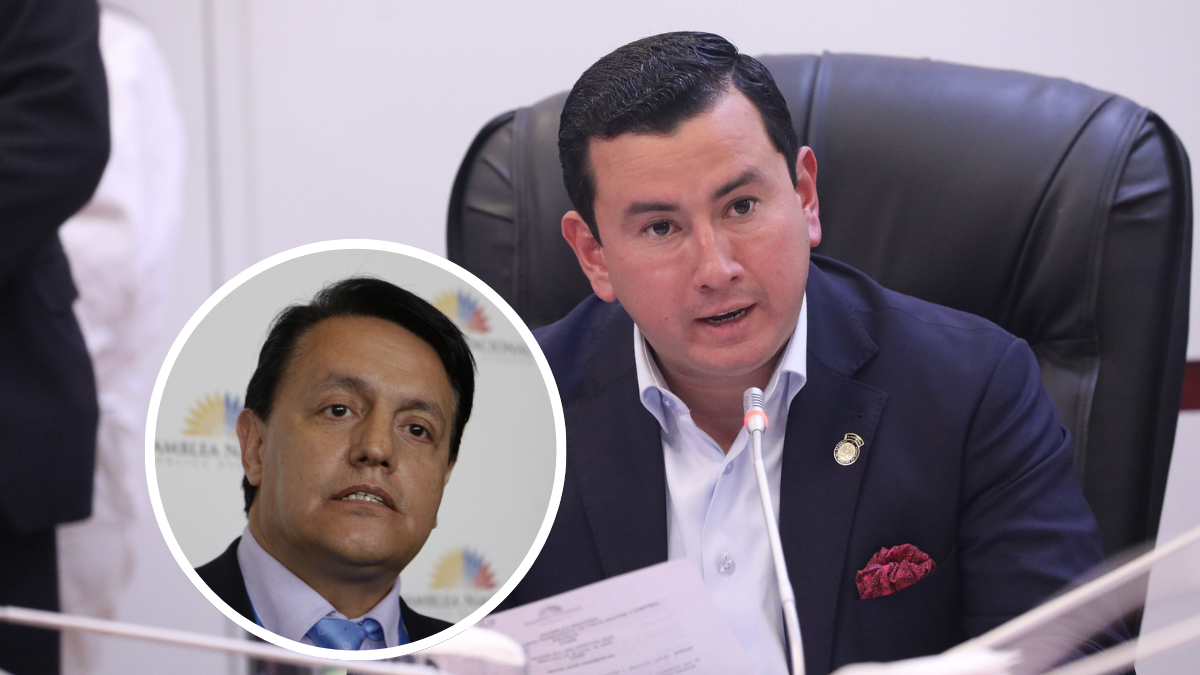 El excorreísta Ferdinan Álvarez preside la Comisión de Fiscalización de la Asamblea.