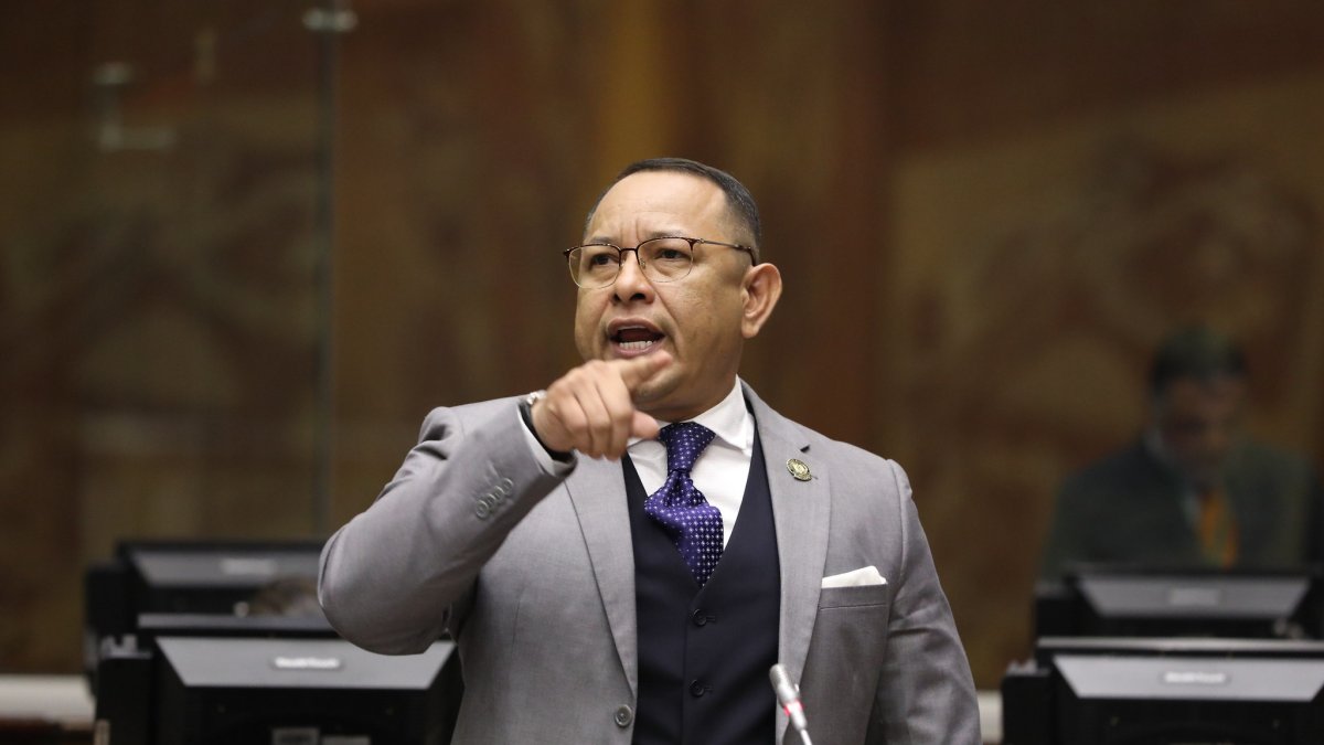 El asambleísta de la Revolución Ciudadana, Ronal González.