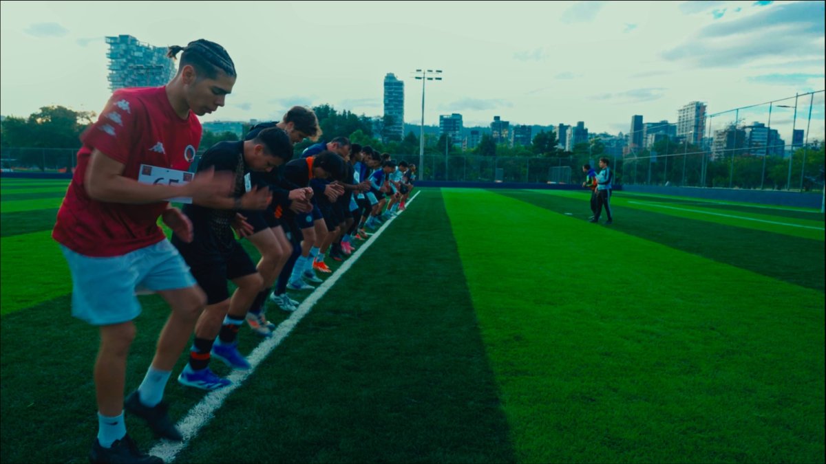 Unos 60 jóvenes futbolistas estuvieron citados a la primera convocatoria para ser parte de Quijotes de los Andes.