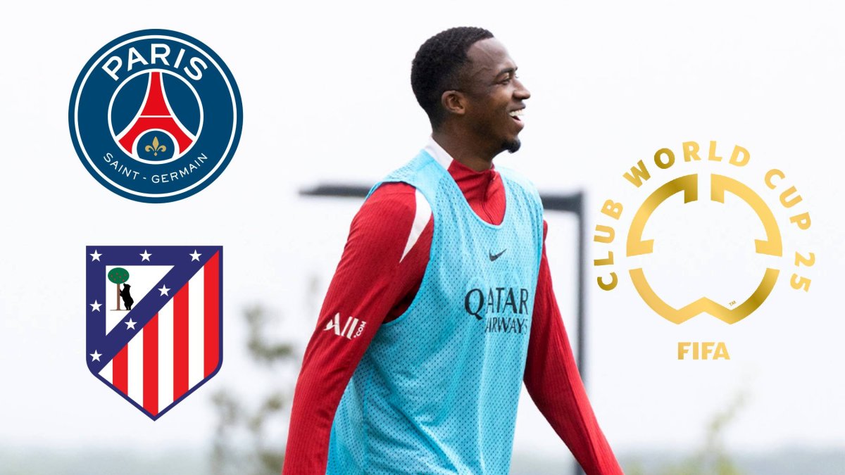 Willian Pacho será titular en el PSG ante el Atlético de Madrid.