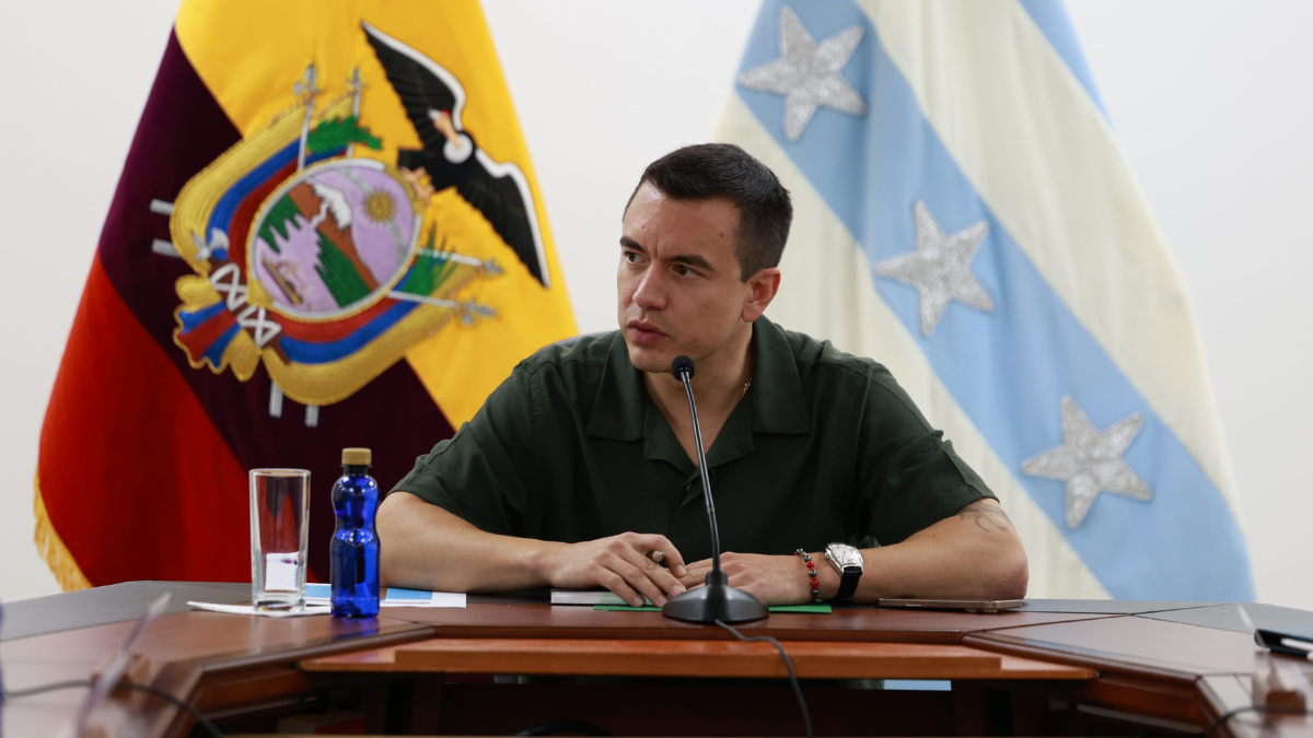 El presidente Daniel Noboa ordenó el traslado de la Comandancia de la Policía a Guayaquil.