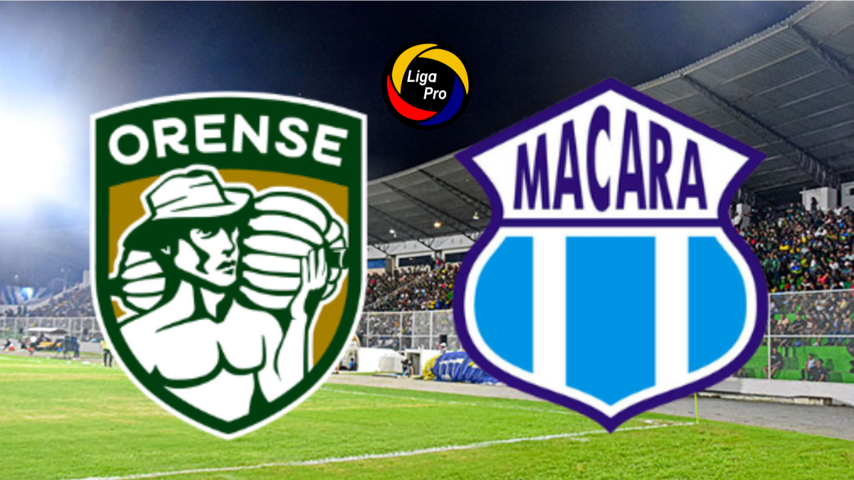 Orense y Macará se enfrentan por la jornada 16 de la LigaPro 2025.