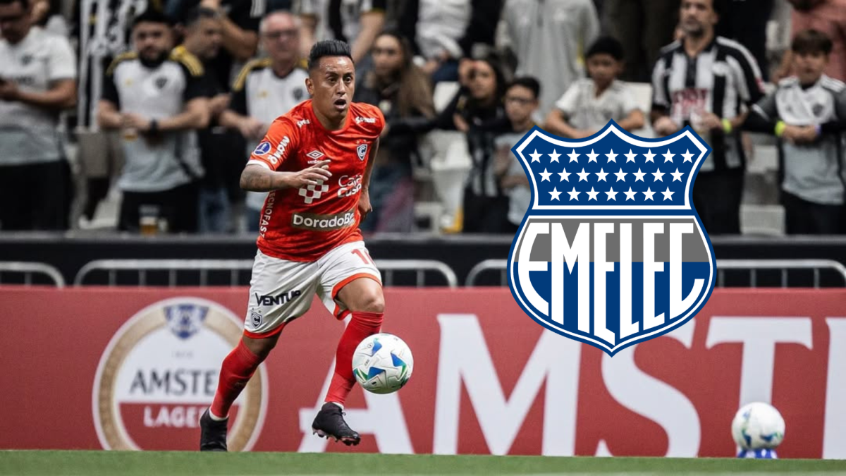 Christian Cueva, nuevo jugador de Emelec.