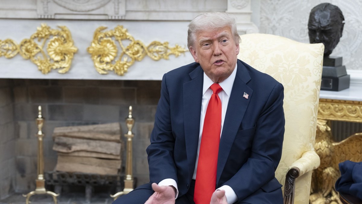 Fotografía de archivo del presidente de EE.UU., Donald Trump.