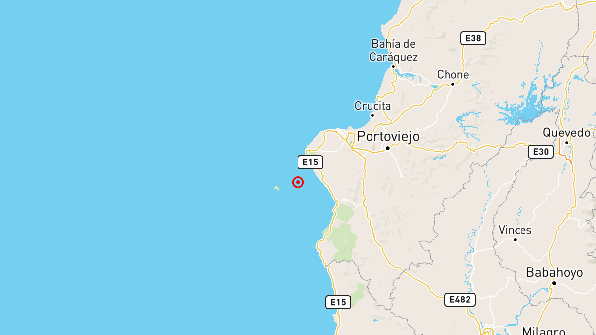 Temblor en Ecuador este 16 de junio.