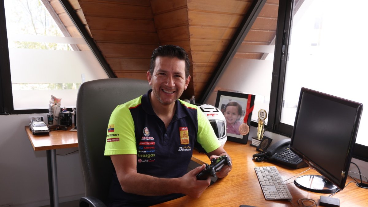 Vanguardia. Sebastián asegura que los videojuegos son una alternativa poco utilizada en su deporte.