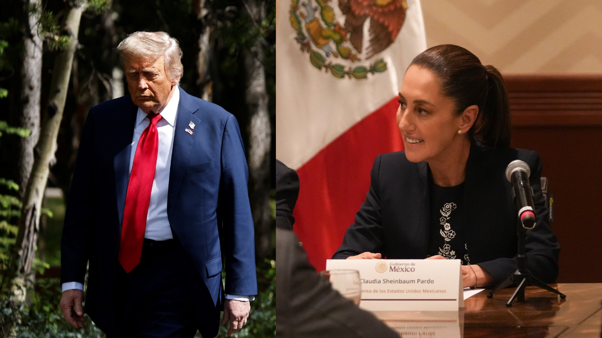 No se concretó la reunión entre Donald Trump y Claudia Sheinbaum.