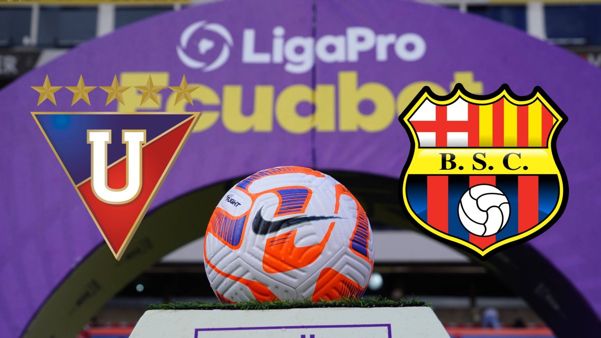 Liga de Quito y Barcelona SC jugarán en el estadio Rodrigo Paz Delgado.
