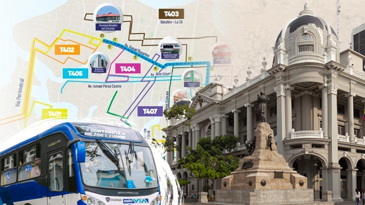 Guayaquil. El sistema se alista para inaugurar la Troncal 4.