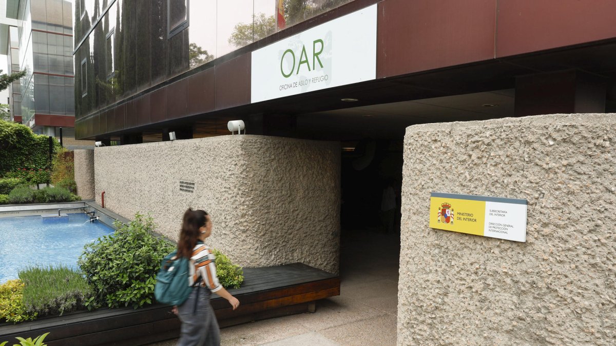 Imagen de la Oficina de Atención al Refugiado en Madrid.