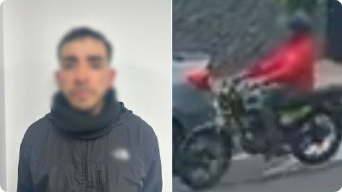 Delincuentes en moto interceptaron a una mujer en plena vía pública; ella salía de un banco