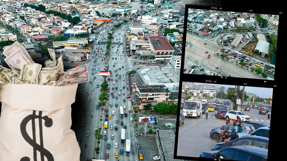 La millonaria inversión espera acabar con el tráfico pesado de la avenida Juan Tanca Marengo.