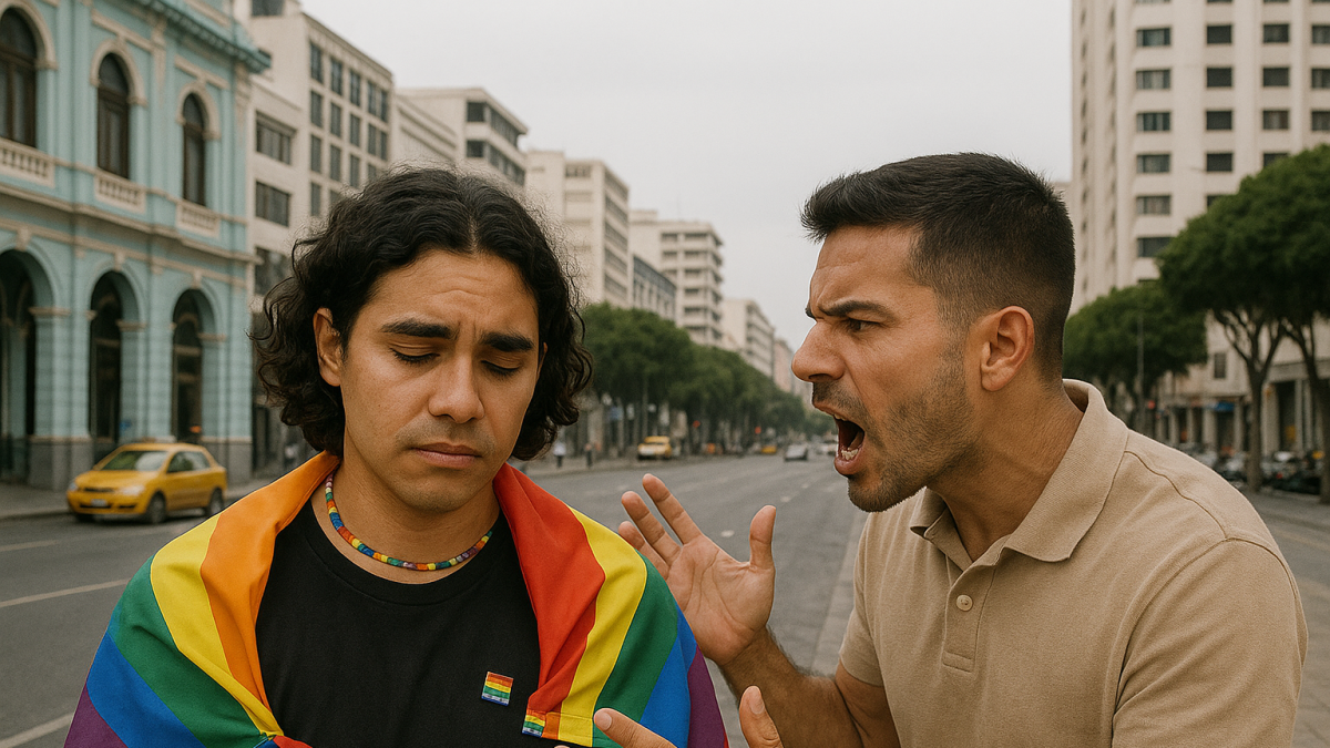 La discriminación hacia las personas de la comunidad LGBTIQ+ la mayoría de veces comienza de manera verbal