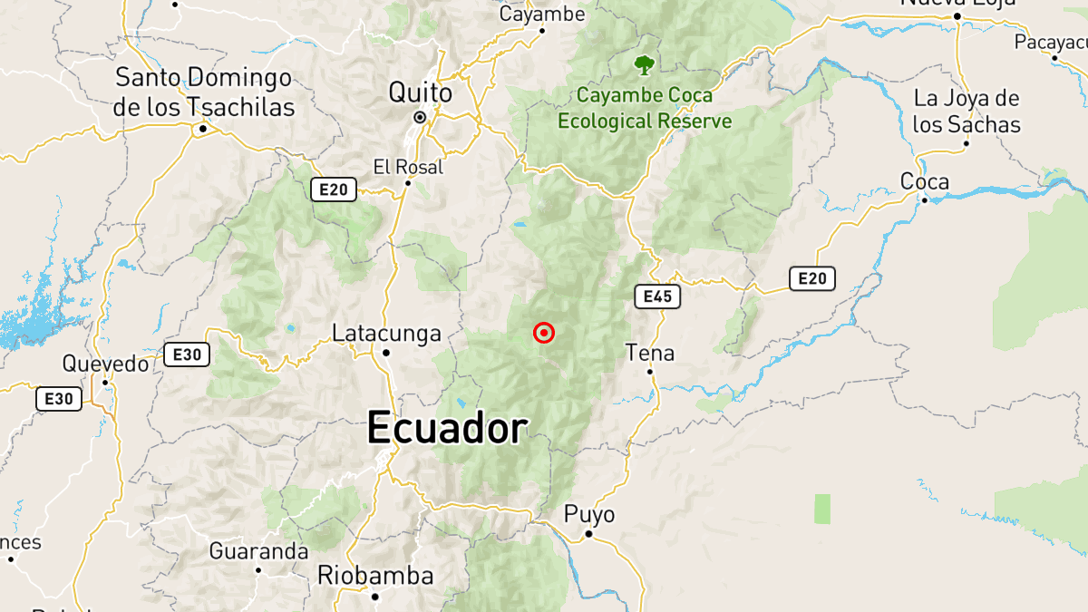Sismos en Ecuador.