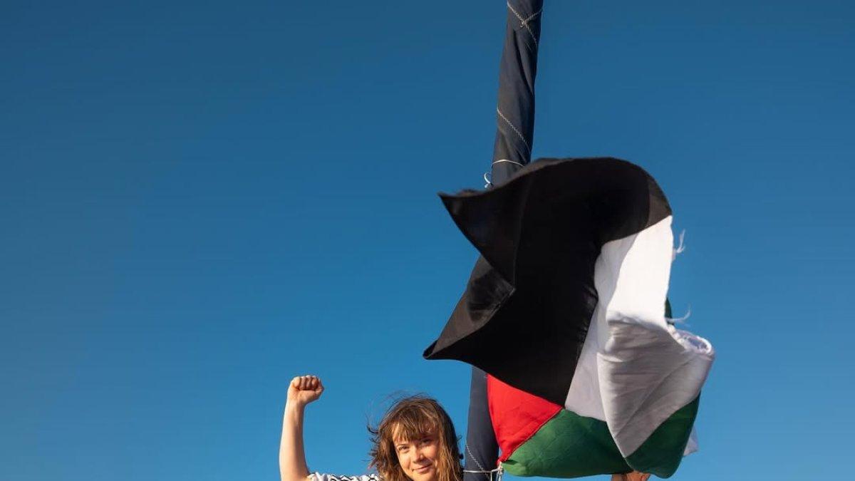 Greta Thunberg, en su intento por llegar a Gaza