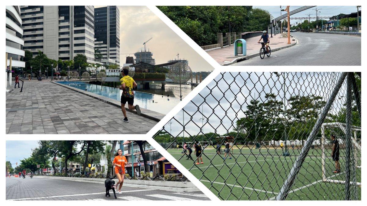Para muchos guayaquileños, la ciudad carece de espacios donde practicar permanentemente alguna actividad deportiva.