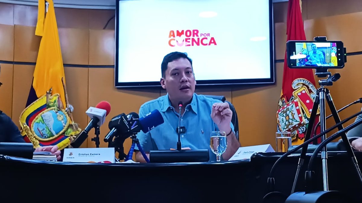 El alcalde Cristian Zamora respondió a Guarderas sobre posible denuncia electoral.