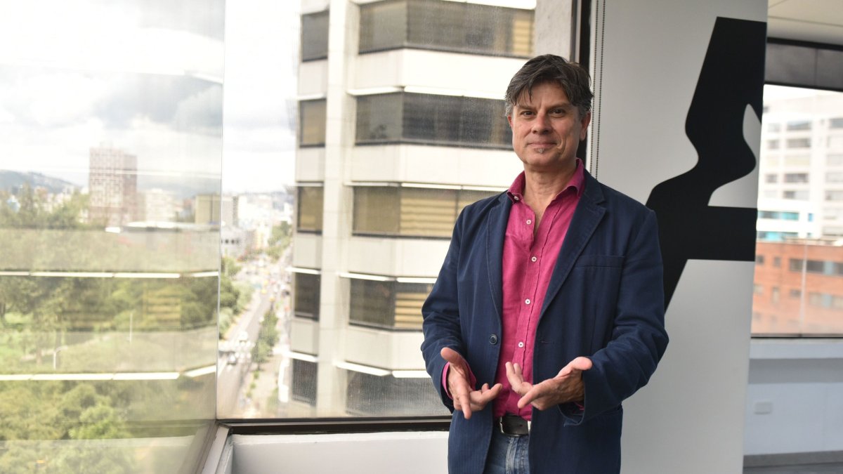 Diego Vivero, director ejecutivo de la Confederación de Restaurantes del Ecuador, (Corec).