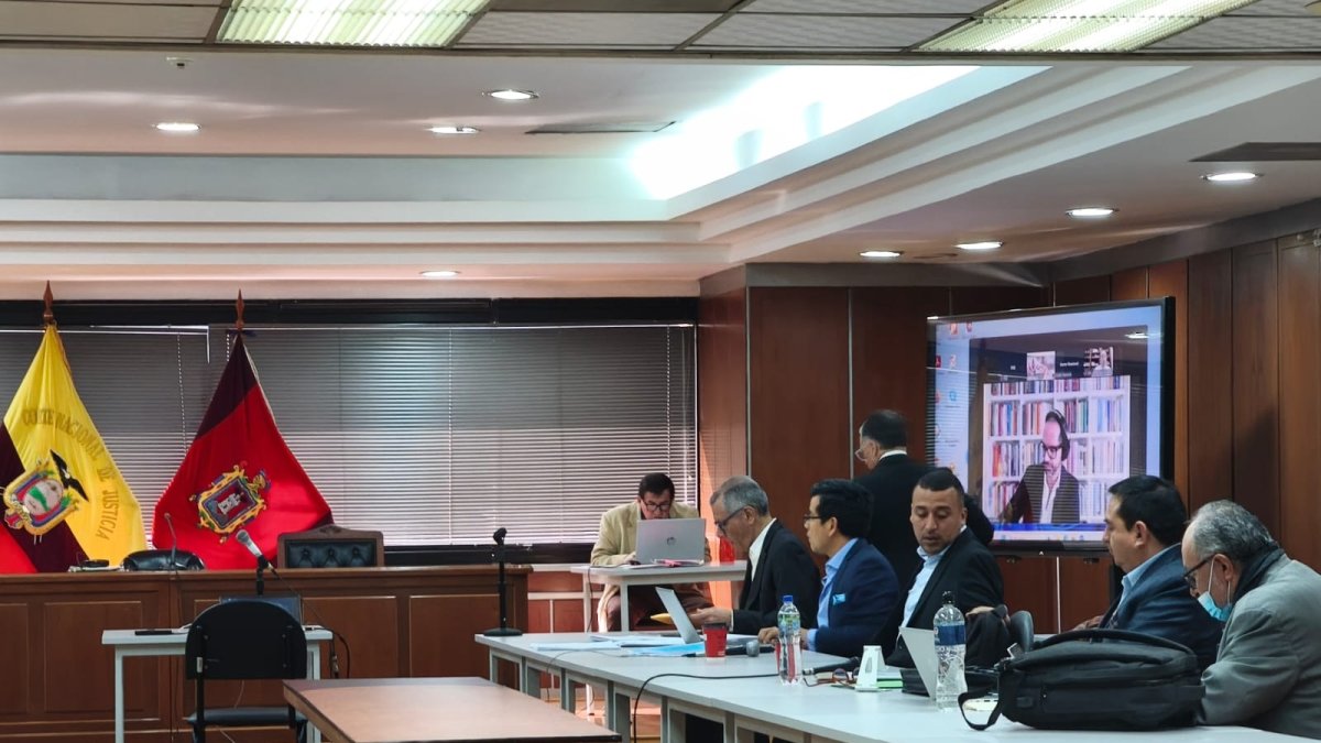 Jorge Glas enfrenta el cuarto día de juicio por el caso Reconstrucción de Manabí.