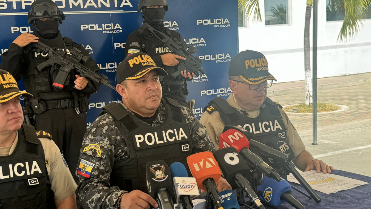 Armas, droga y detenidos: evidencia incautada durante el megaoperativo en Manabí.