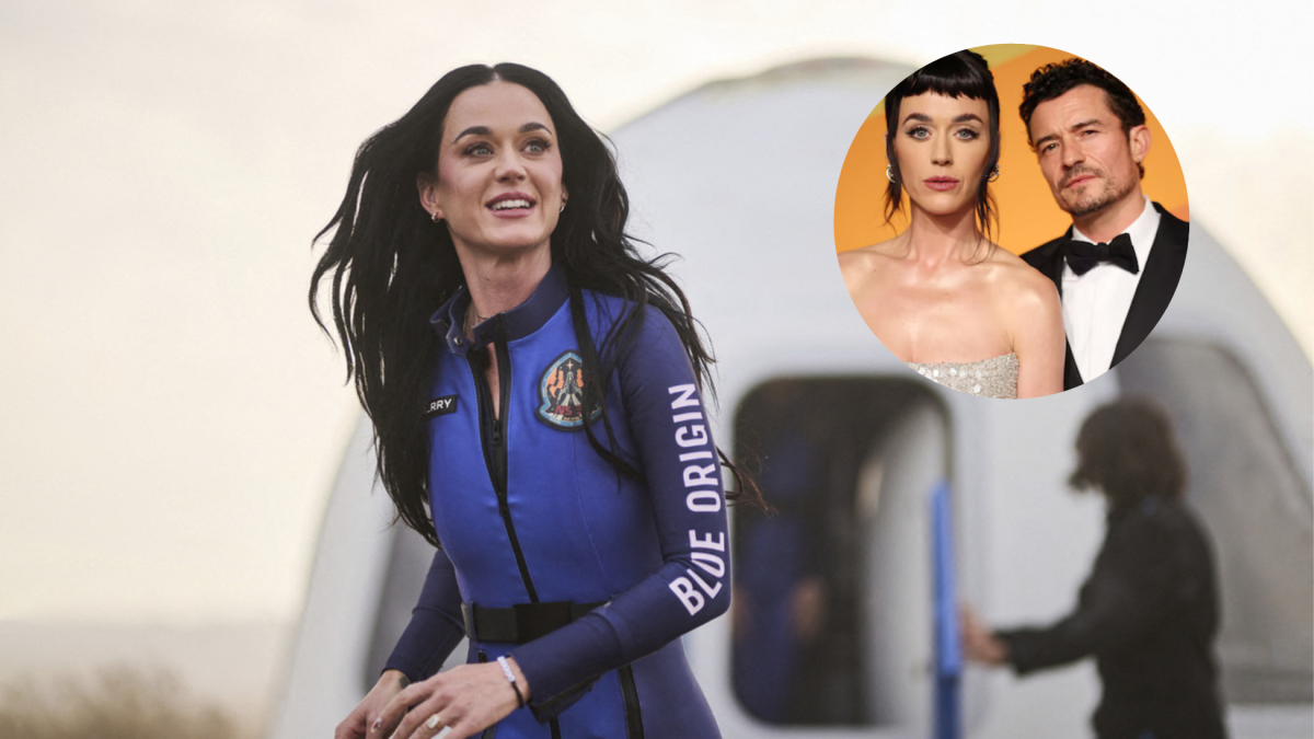 Katy Perry en el espacio.