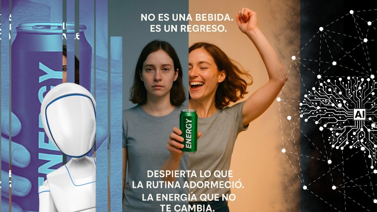 Ilustración generada por ChatGPT, para ejemplificar una campaña publicitaria.