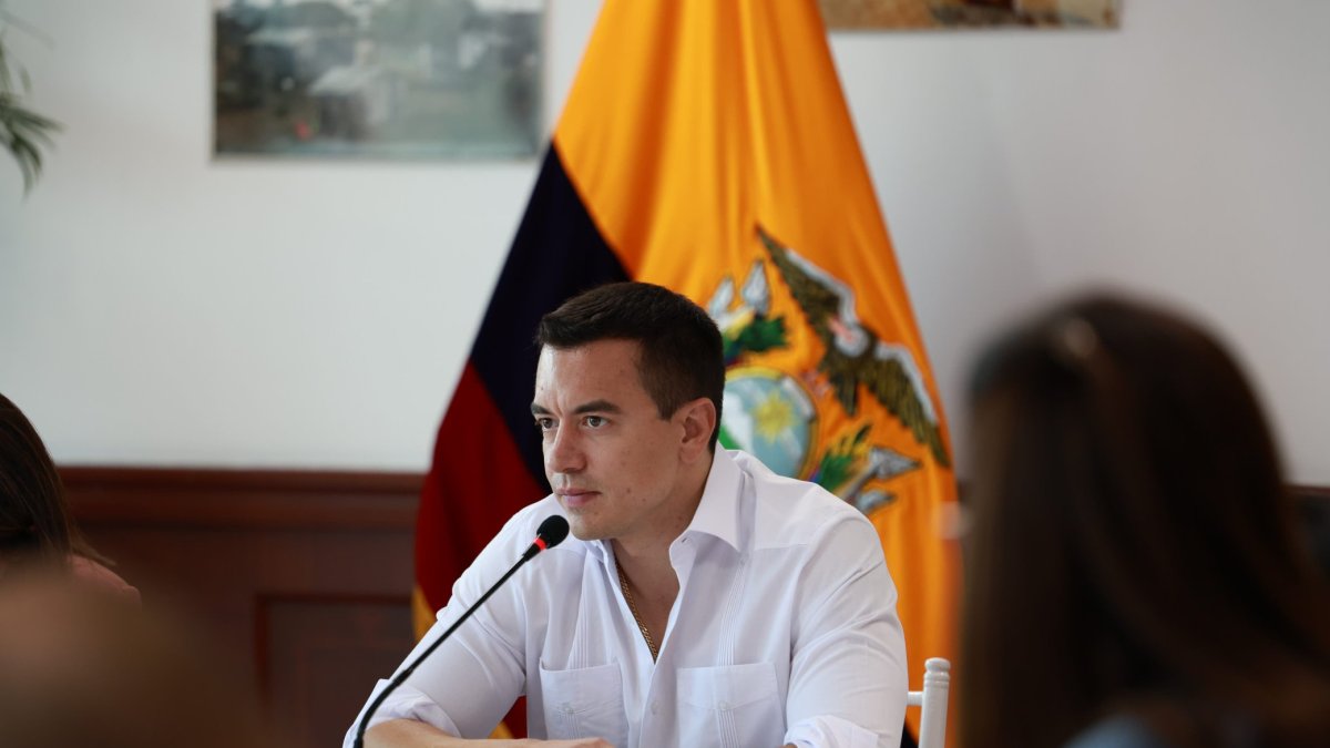 La Cancillería confirmó que el presidente Daniel Noboa visitará primero China y sostendrá una reunión con su homólogo chino, Xi Jinping