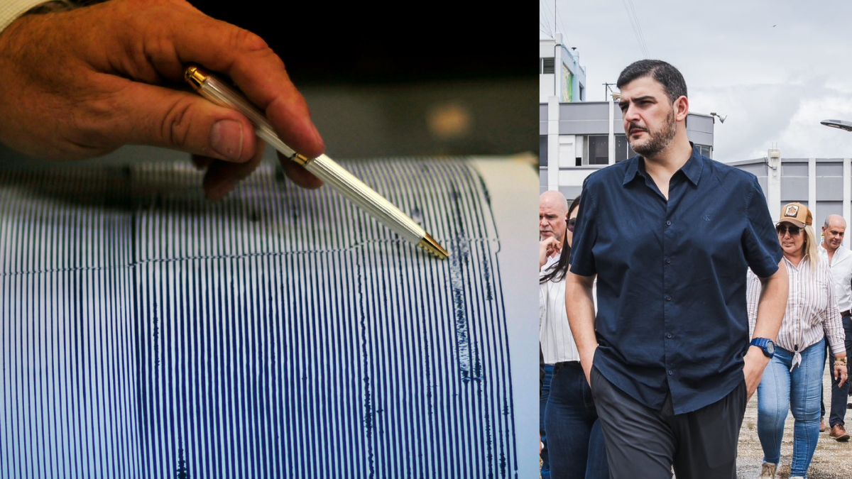 El alcalde reaccionó en su cuenta de X tras el fuerte temblor.