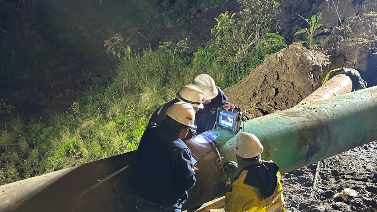 La reanudación se produce tras los trabajos de reparación ejecutados en el kilómetro 86, sector El Reventador, provincia de Sucumbíos.