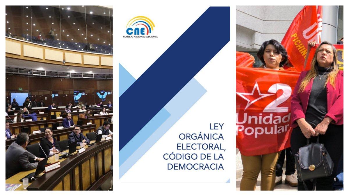 El partido Unidad Popular tomará acciones en contra de las reformas al Código de la Democracia aprobadas por el Legislativo.