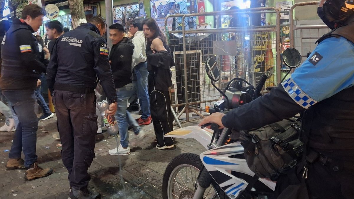 Sancionados. Cinco libadores recibieron multas en La Mariscal.