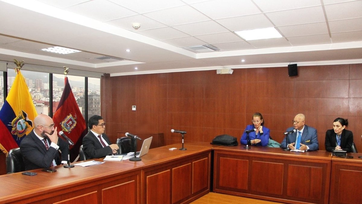 José Suing y Mario Godoy se reunieron con los presidentes de las cortes provinciales.