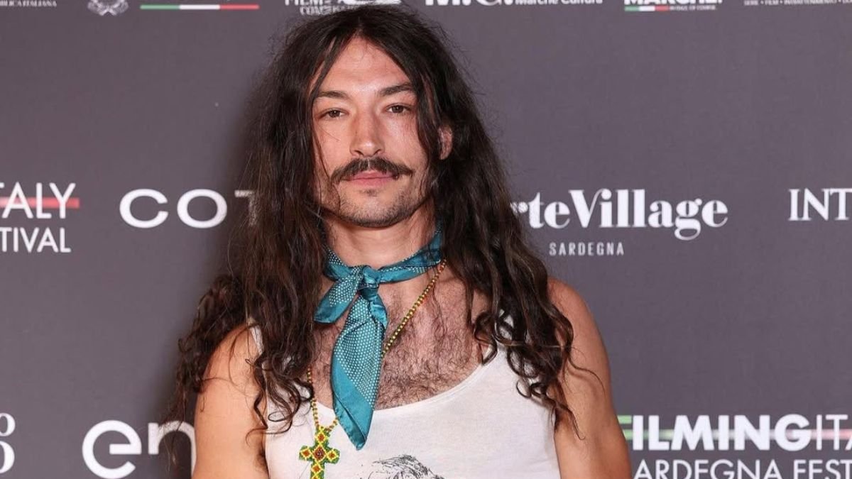 Ezra Miller en el evento de Filming Italy Sardegna