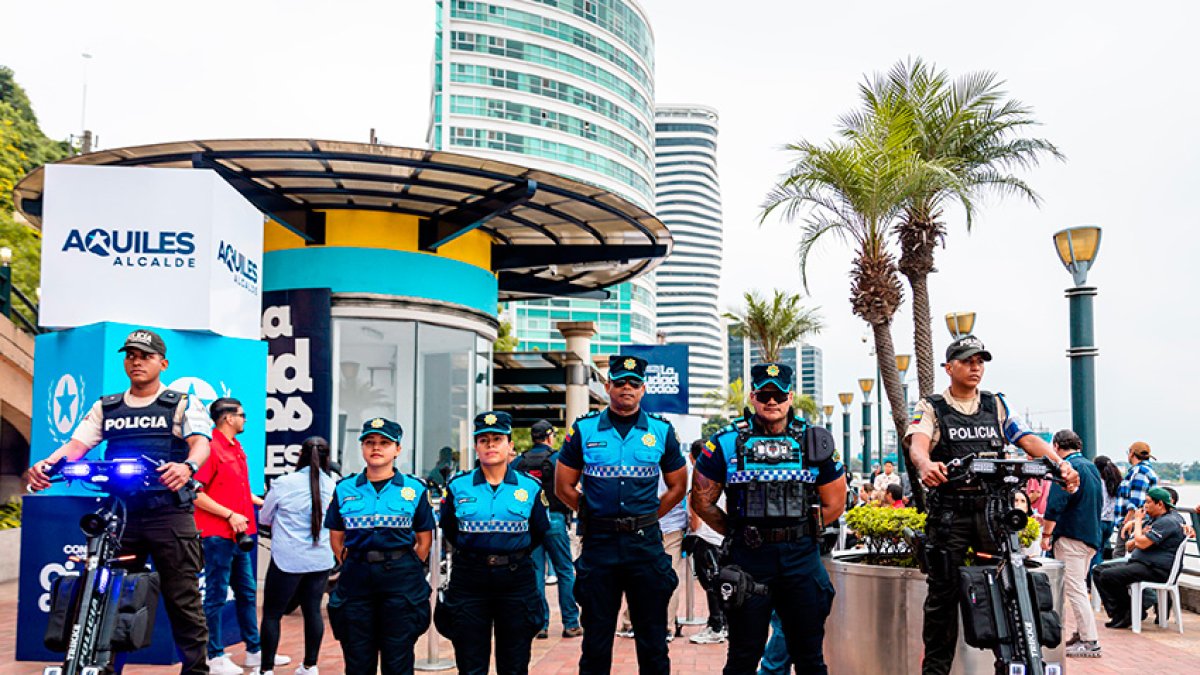 Policías de Turismo acompañarán a los agentes de control metropolitano en la Estación de Acción Segura (EAS) de Puerto Santa Ana y Las Peñas.