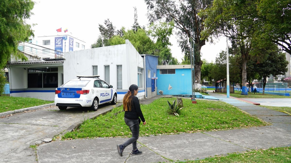 Imagen referencial. La UPC que está en el sector de La Concepción está abandonada. Fue parte de las que rehabilitó el Municipio de Quito.