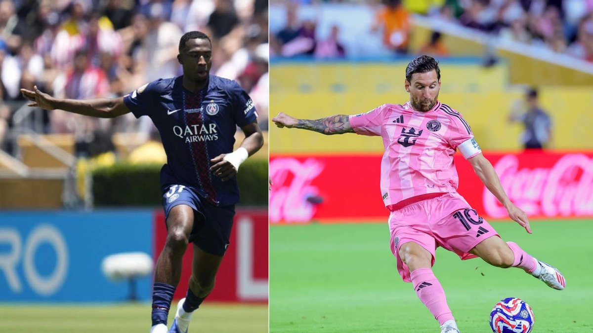 Willian Pacho buscará frenar a Lionel Messi en el Mundial de Clubes 2025.